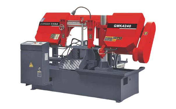 黄梅GWK4240数控双柱卧式带锯床