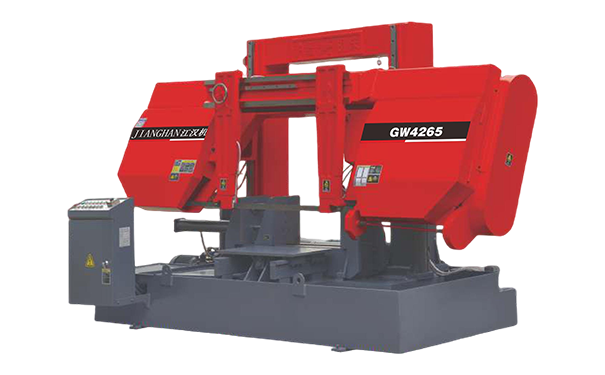 黄梅GW4265双柱龙门卧式带锯床