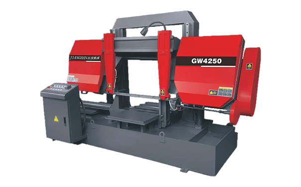 黄梅GW4250双柱龙门卧式带锯床