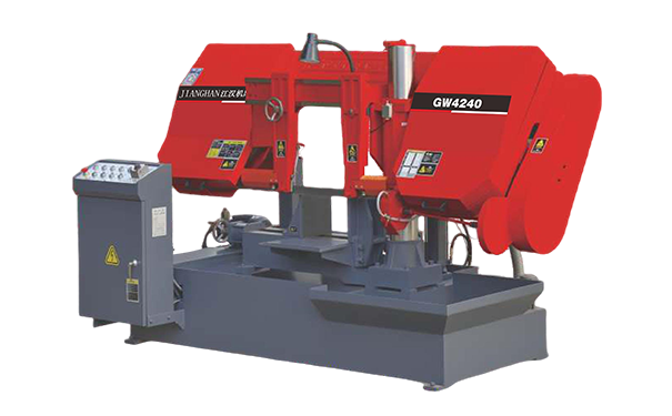 黄梅GW4240双柱卧式带锯床