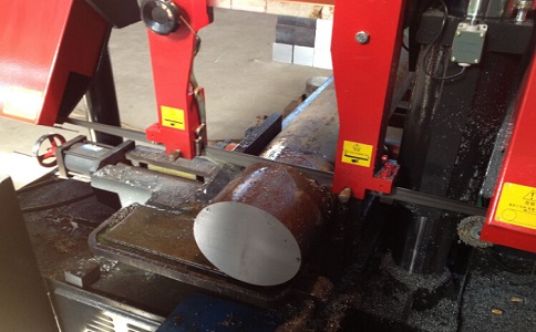 黄梅卧式带锯床加工时出现明显振荡如何排查？