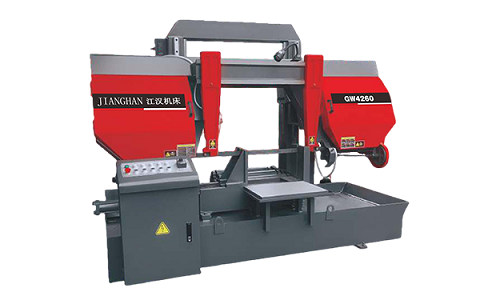 黄梅龙门带锯床运行中途停止切割产生的原因是什么？